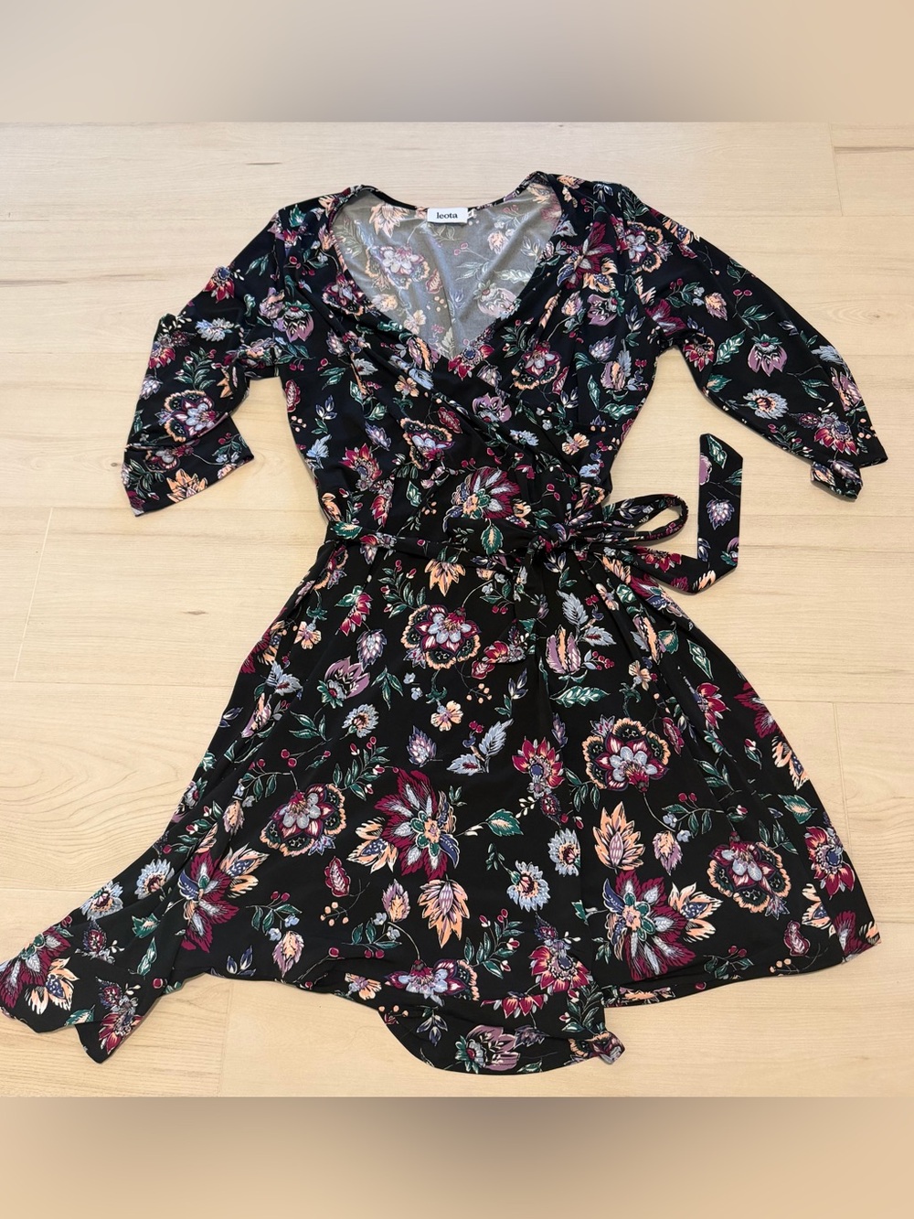 Leota Floral Mini Dress - Multicolor Print